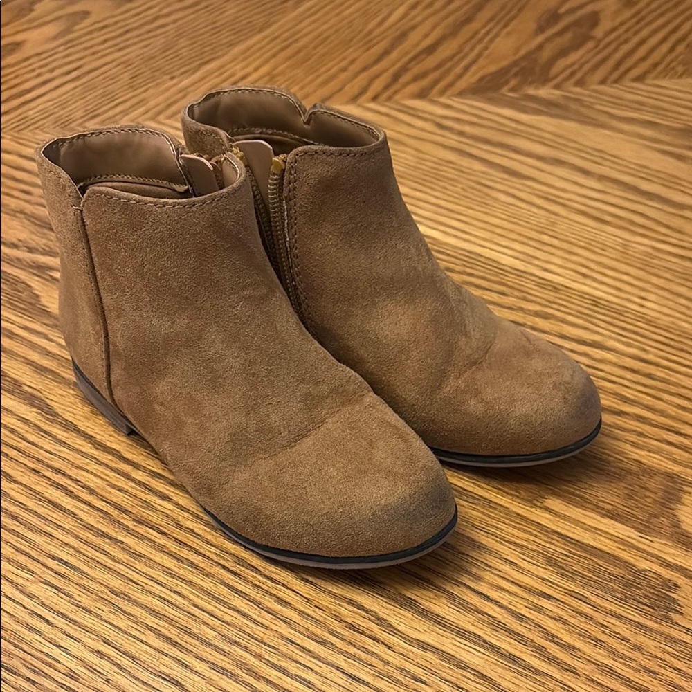 Tan Suede Ankle Boots